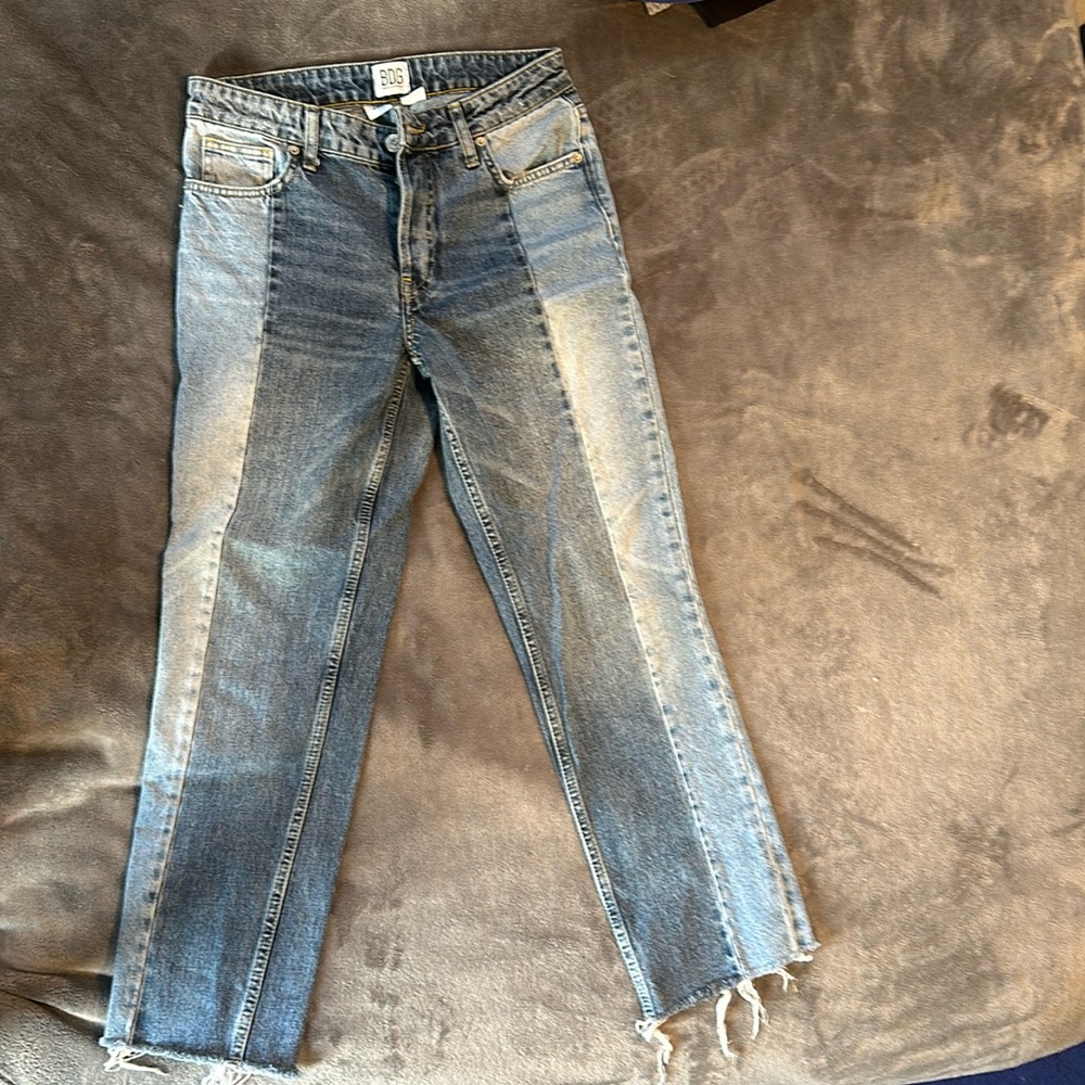 Urban Outfitters Jessye Multi Colored High Waisted Jeans